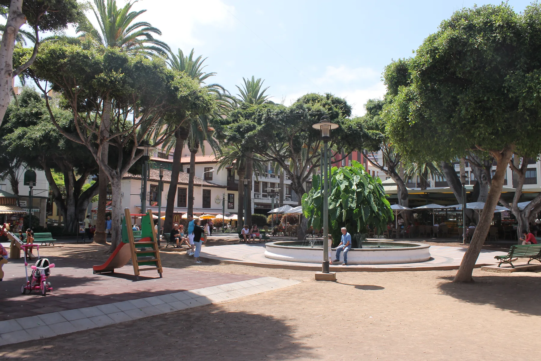 Plaza del Charco en Puerto de la Cruz