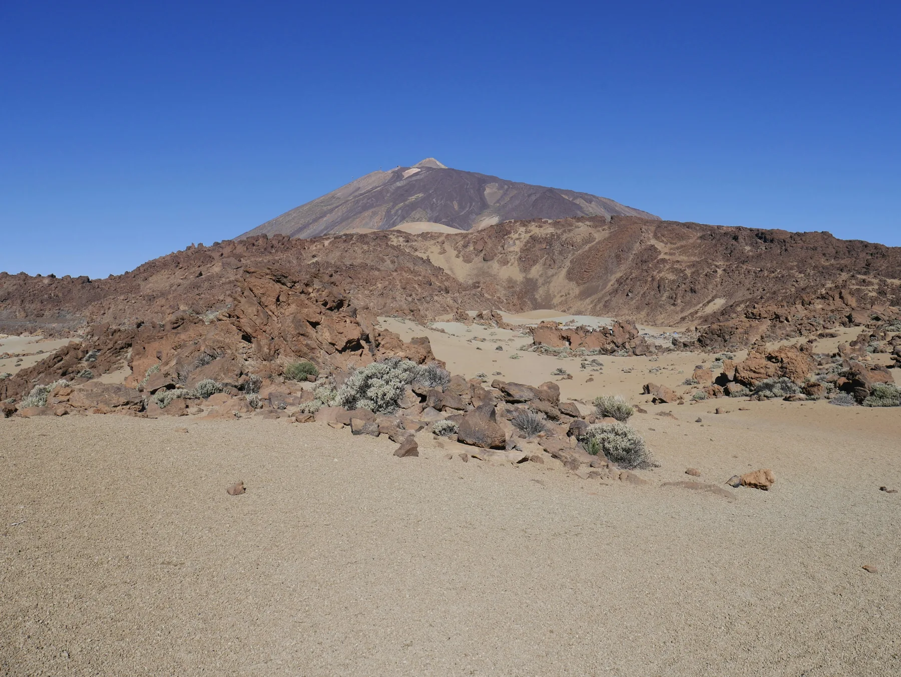 Llano de Ucanca en el Parque Nacional del Teide
