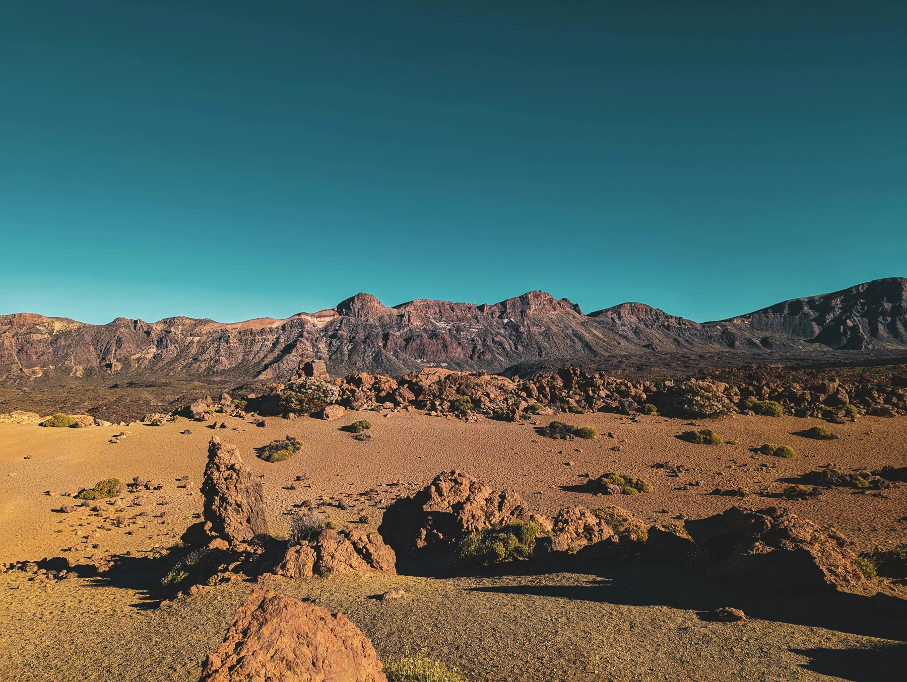 Mineral landscape at Minas de San José