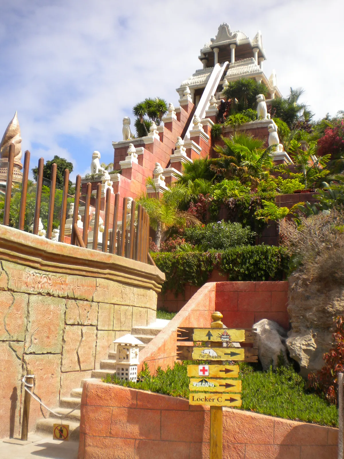 Tobogan Tower of Power en Siam Park