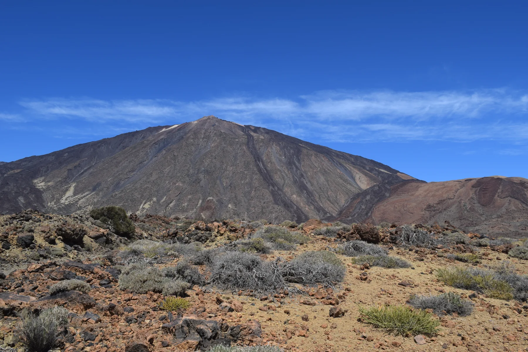 El Teide sobre el mar de nubes